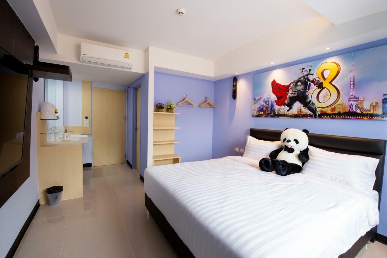 Lucky panda Hotel Chiang Mai Bagian luar foto